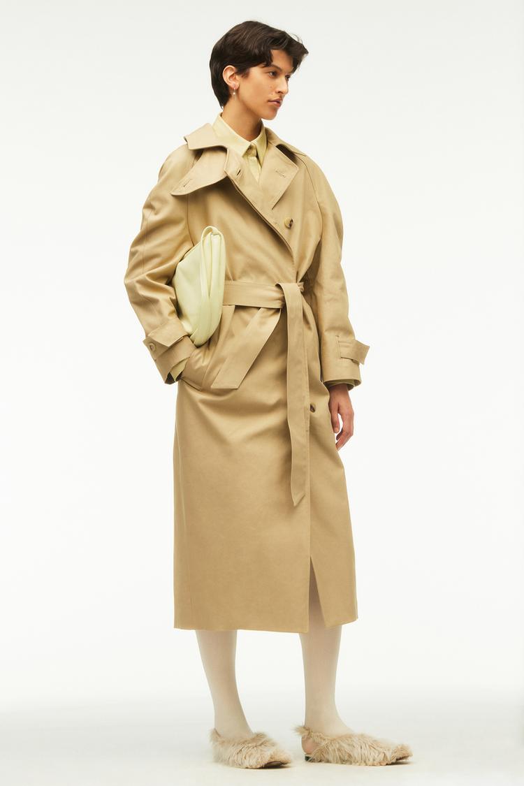 Oversized trench coat zara hotsell